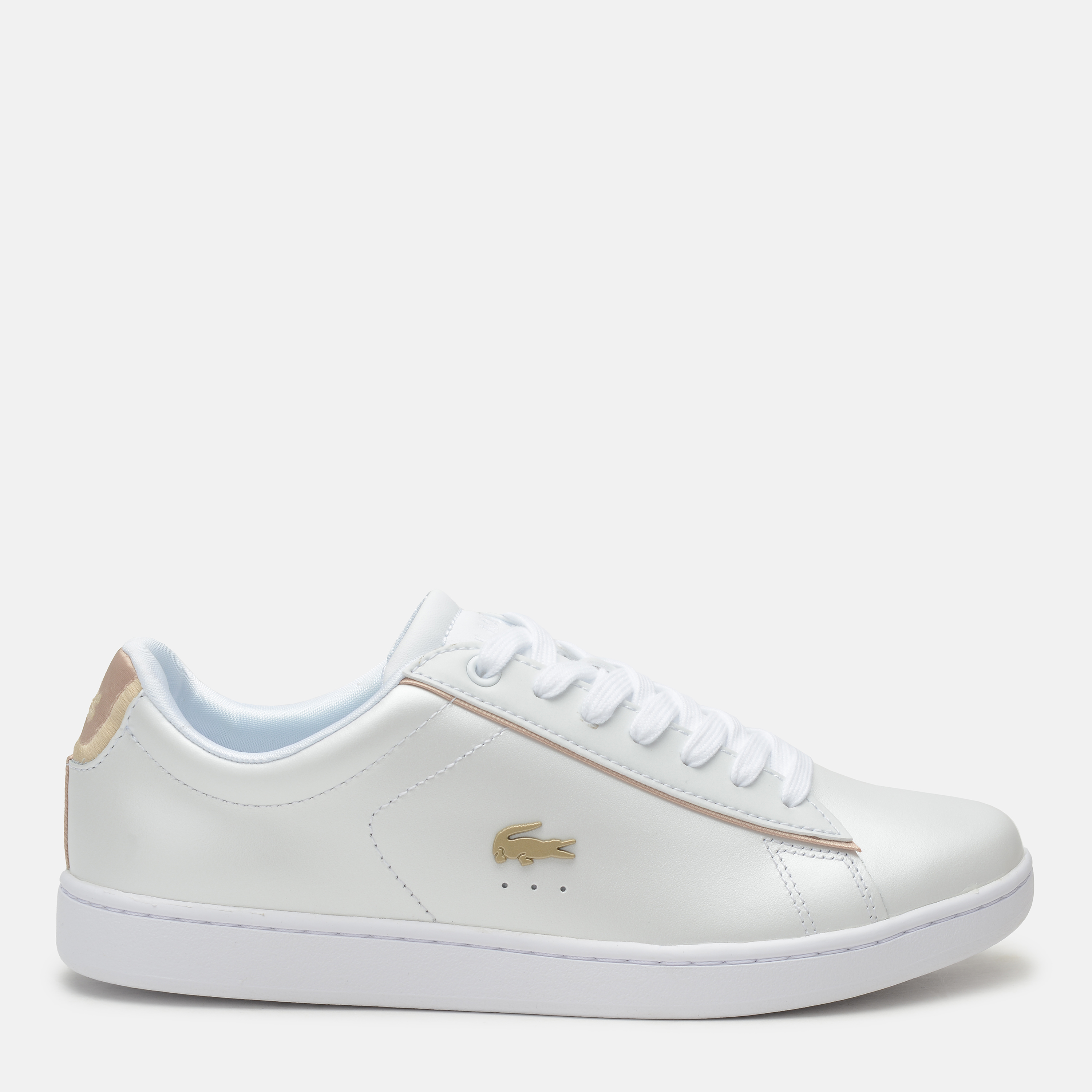 Акція на Жіночі кеди низькі Lacoste Carnaby Evo 118 6 Spw 735SPW0013-216 40 (T6.5) 25.6 см від Rozetka