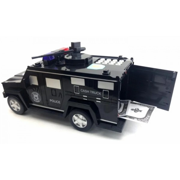 

Интерактивная электронная копилка-сейф с кодовым замком машинка Hummer Cach Truck