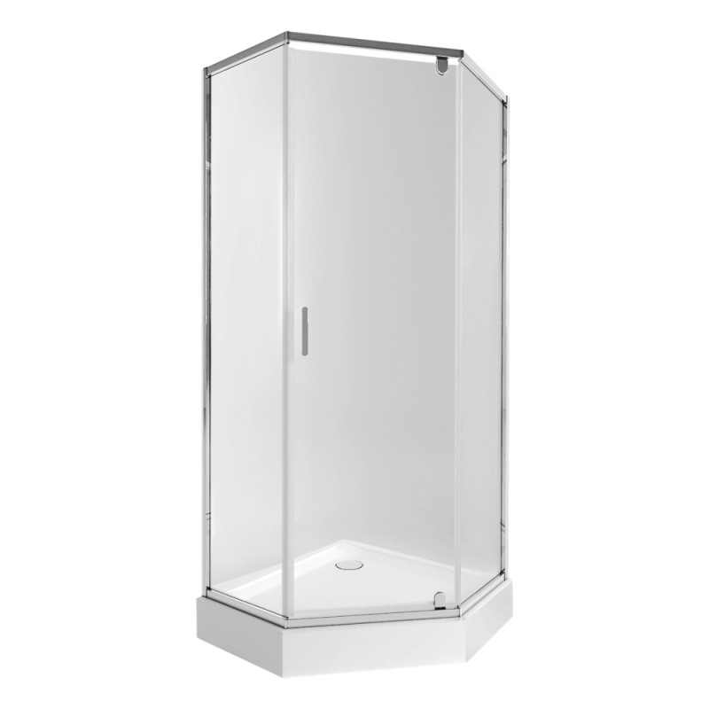 

Душевая кабина Qtap Scorpio 90х90 см CRM10995-AC6 Clear с поддоном Leoscorp 309915 (SD00042352)