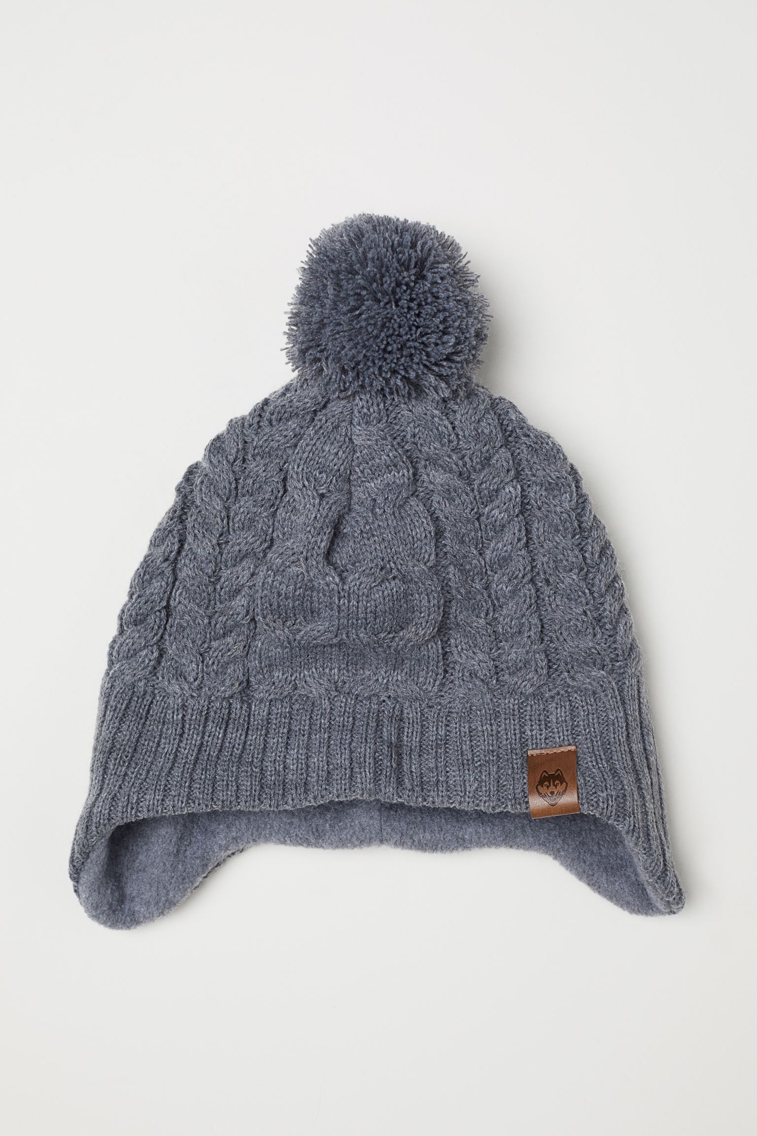 

Зимняя шапка H&M 0630851 8 48-50 см Серая