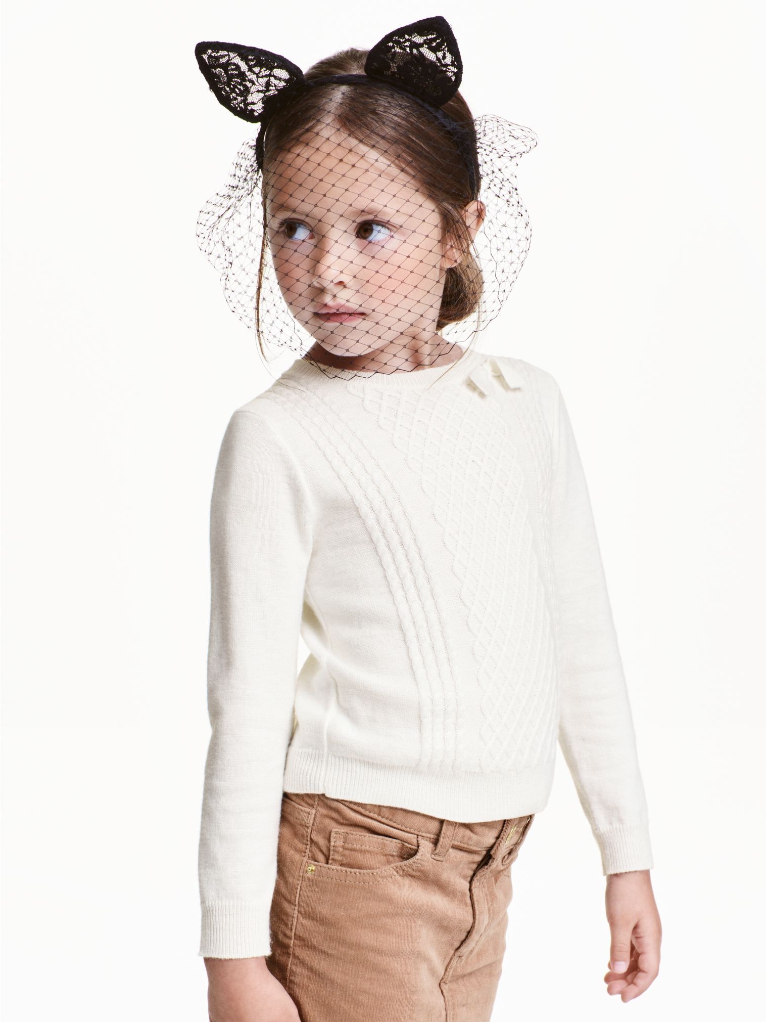 

Джемпер H&M 0393918 4 98-104 см Белый
