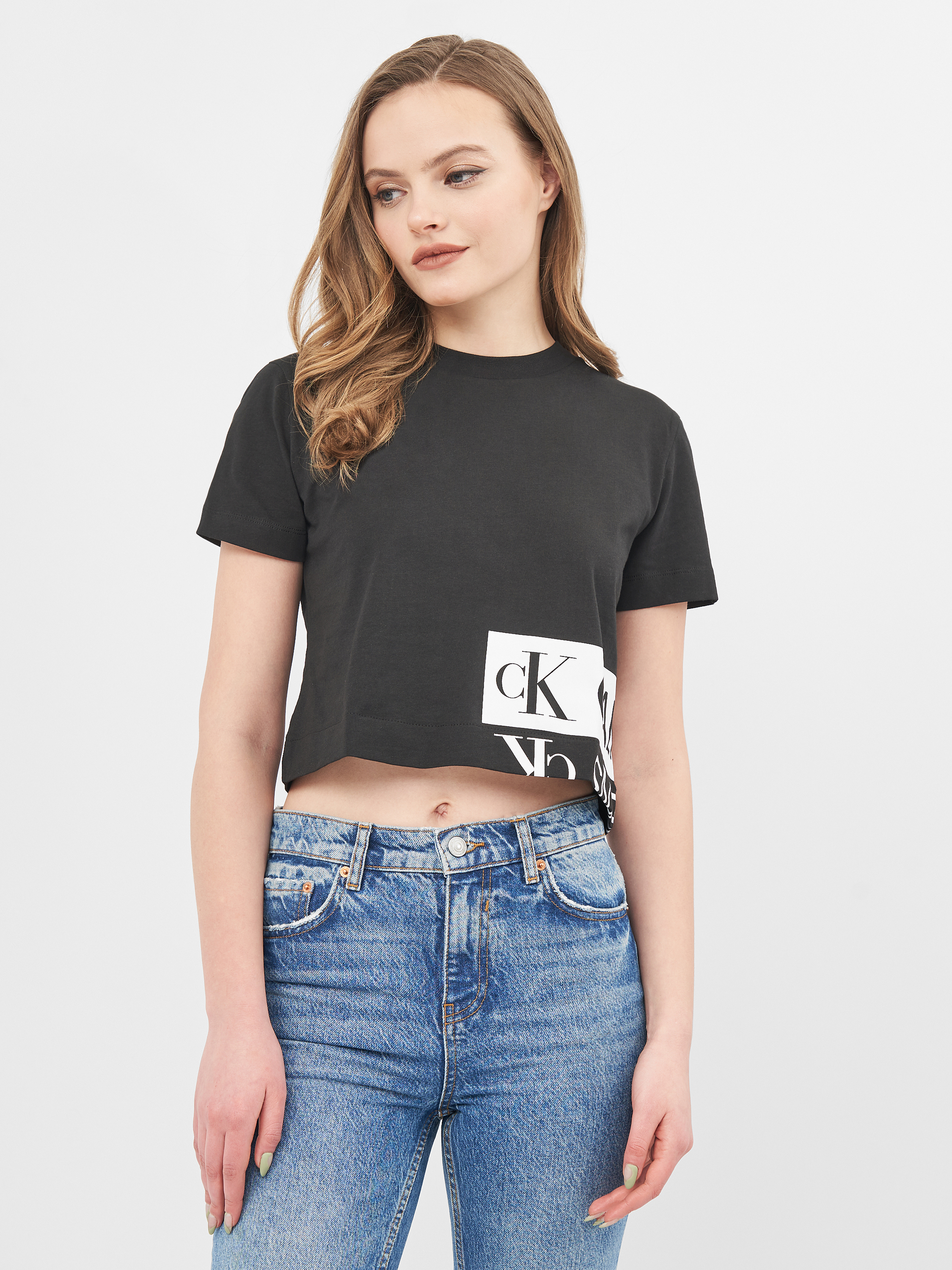 

Футболка Calvin Klein Jeans Mirrored Logo Boxy Tee J20J215324-BEH  Pvh Black, Футболка Calvin Klein Jeans Mirrored Logo Boxy Tee J20J215324-BEH L Pvh Black