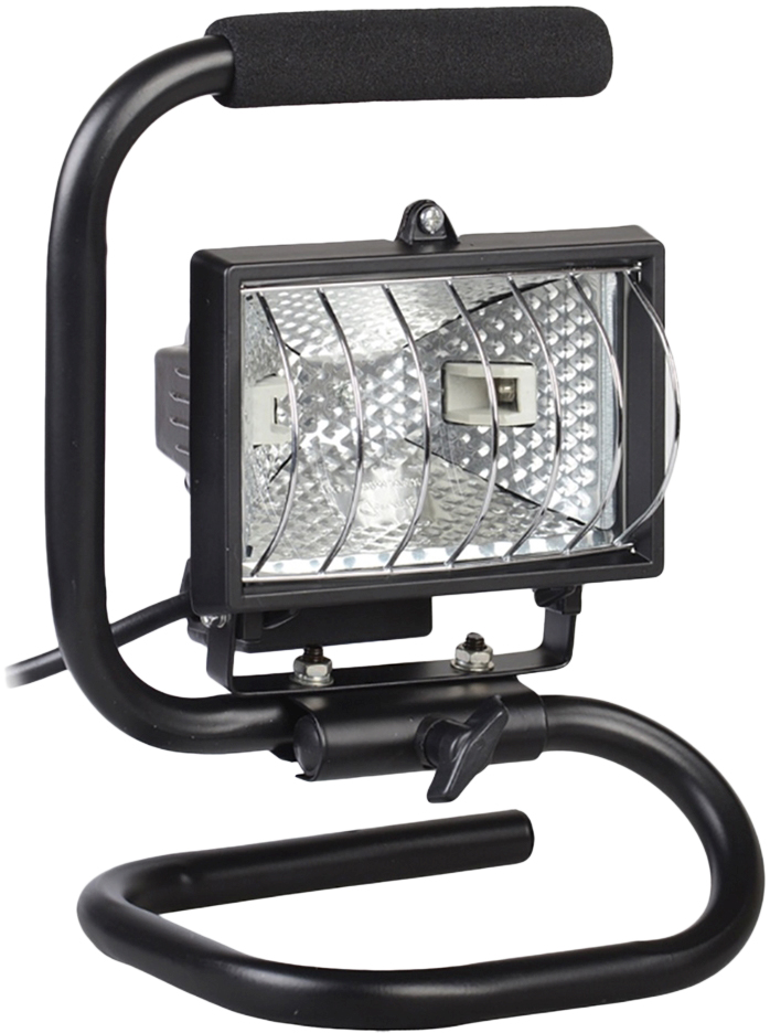 

Прожектор галогенный IEK ИО 150 П 150W IP54 переносной (LPI03-1-0150-K02)