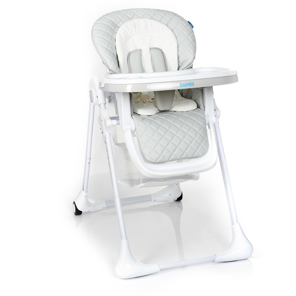 

Стульчик для кормления Bambi New M 3890 Light Gray QT (M 3890)