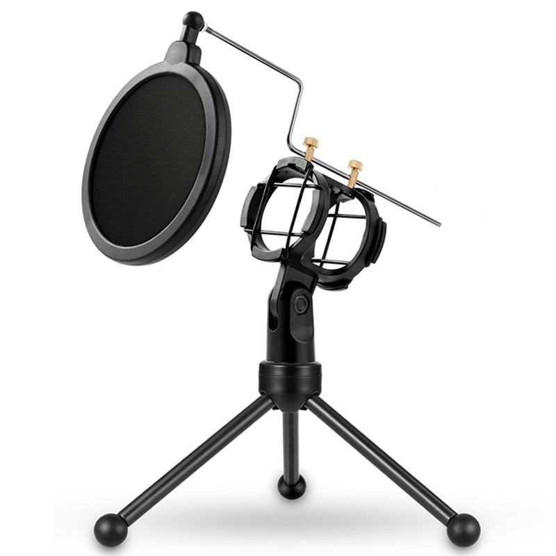 

Микрофонная стойка с поп-фильтром Soncm PS-3 Black