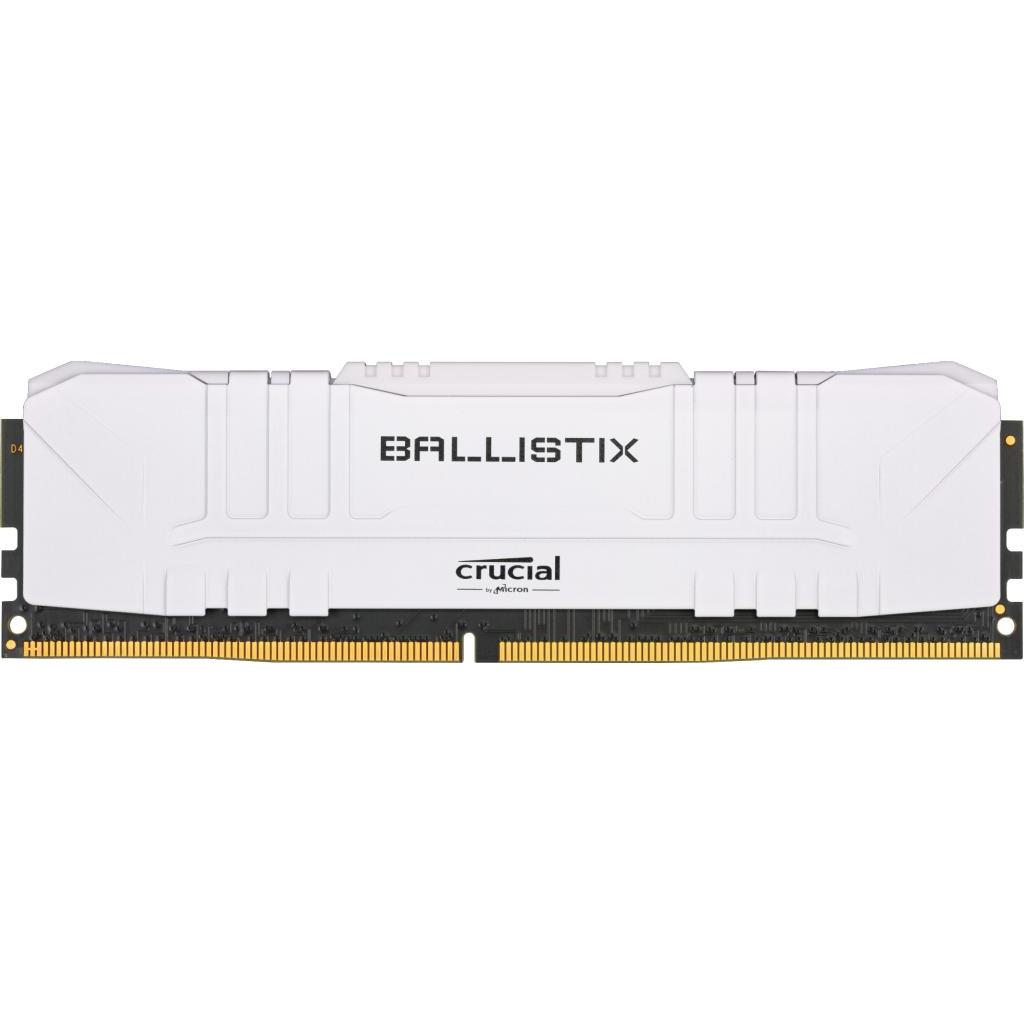 

Модуль памяти для компьютера DDR4 16GB 3000 MHz Ballistix White MICRON (BL16G30C15U4W)