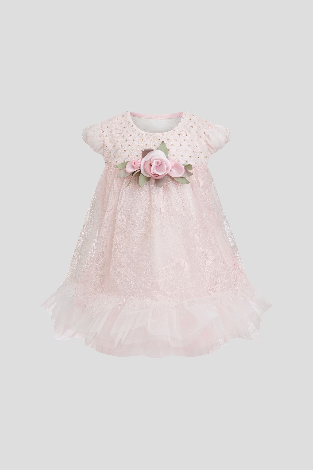

Платье Choupette с отделкой из кружева и декорами розовый 068 (71-89-068)
