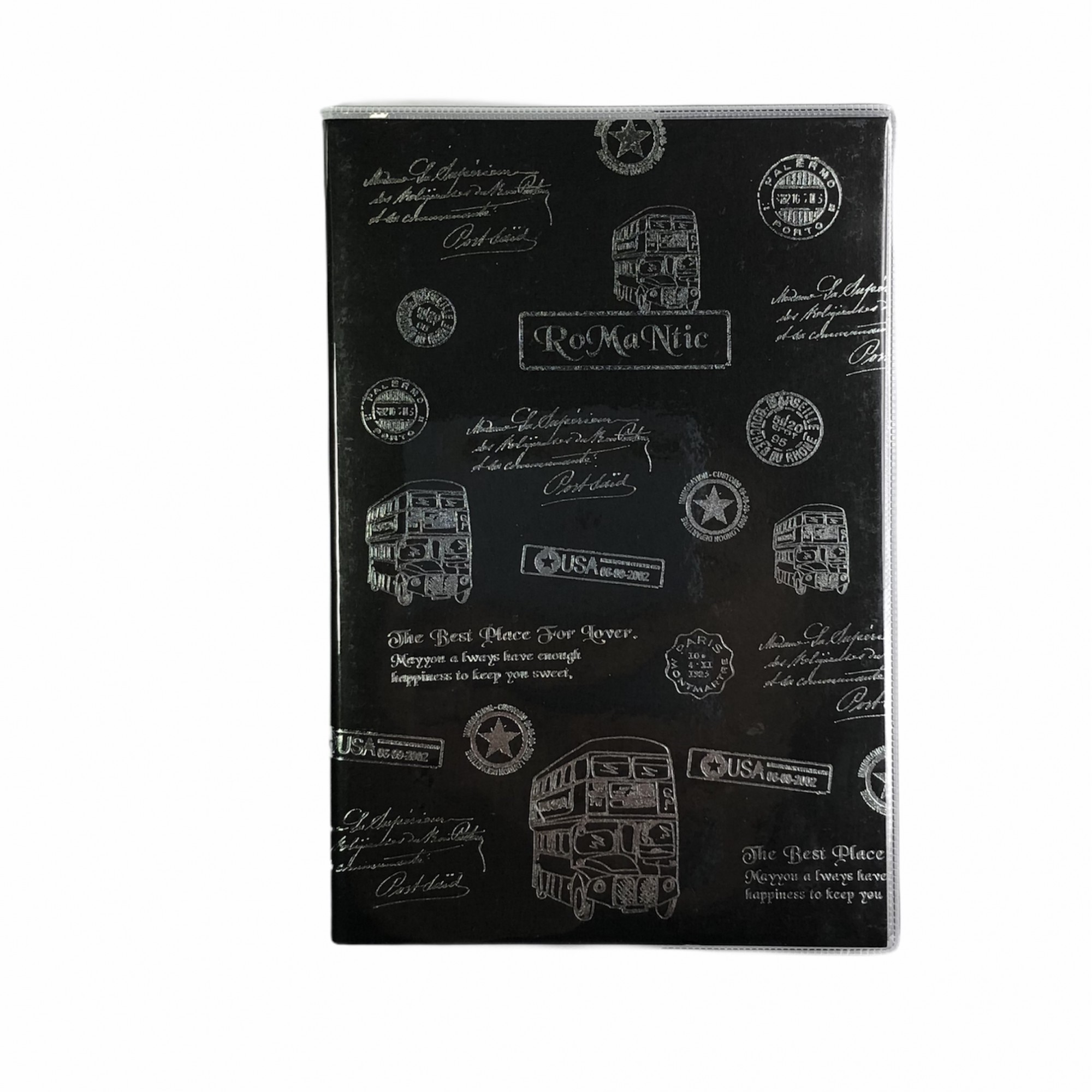 

Блокнот с черными листами "Romantic" а5 (253681)