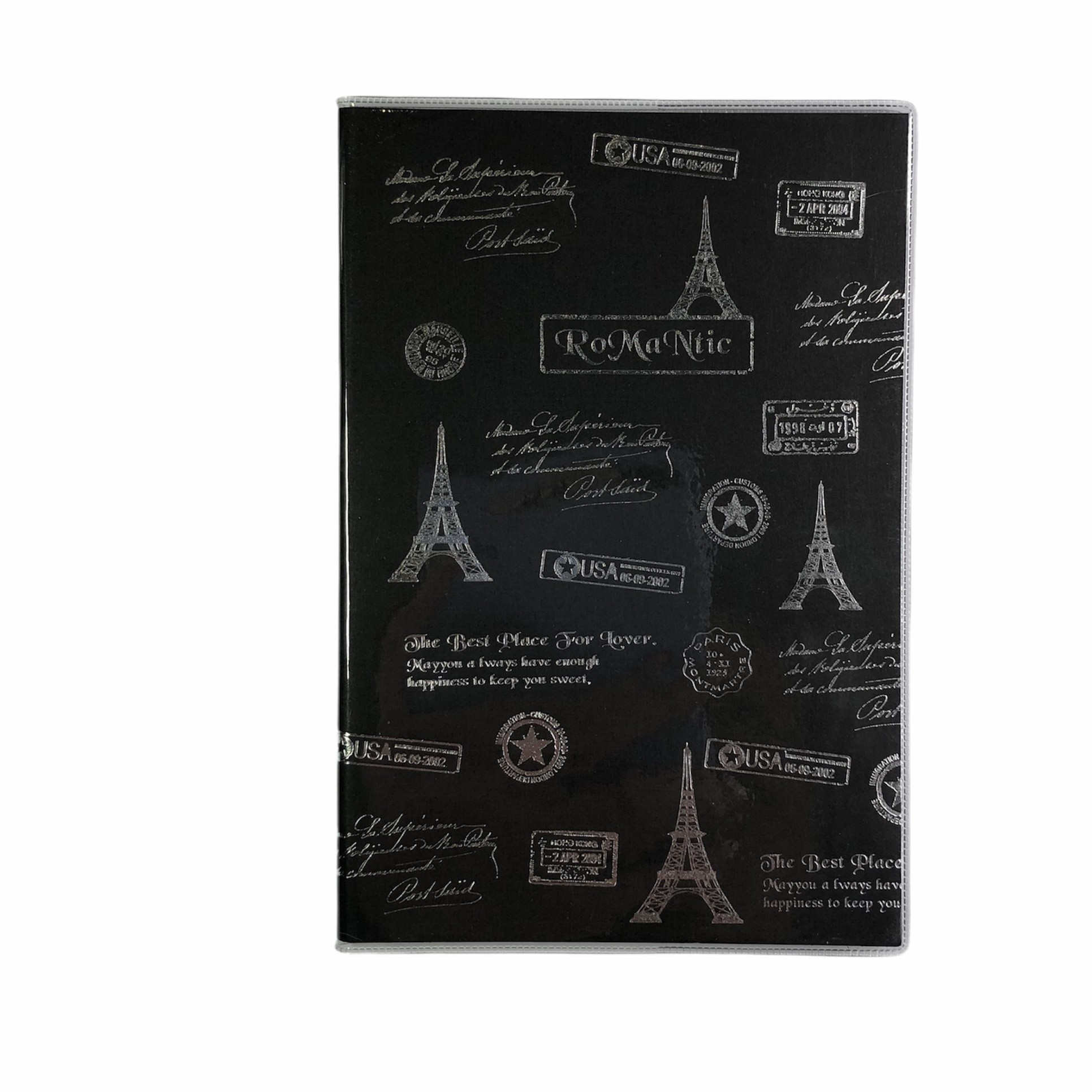 

Блокнот с черными листами "Romantic" а5 (253683)