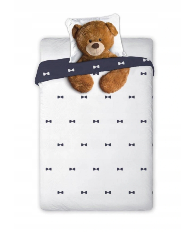 

Детское постельное белье, подростковое Плюшевый мишка 100% Хлопок (наволочка+пододеяльник) по лицензии 160 x 200 см (ABM2-016)