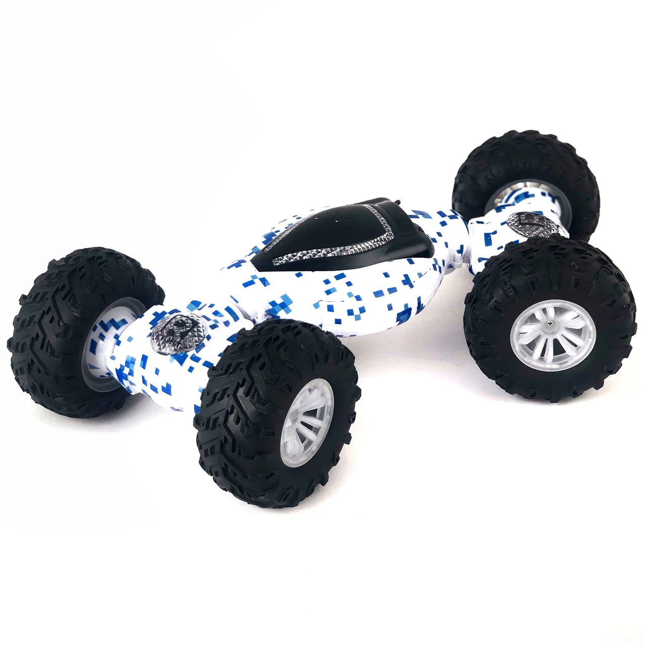 

Машинка перевёртыш с управлением от руки и пультом д/y Storm Climbing Car MAX Бело-синяя (1-01693)