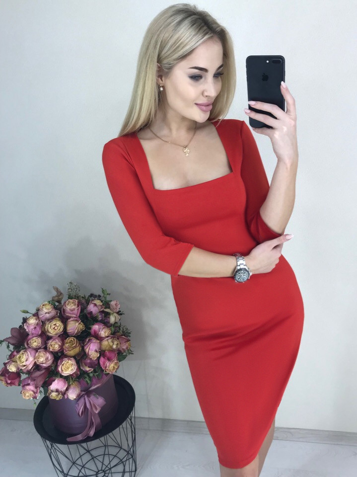 

Fashions • Платье Розалия Fashions 44 красный (884-фг)