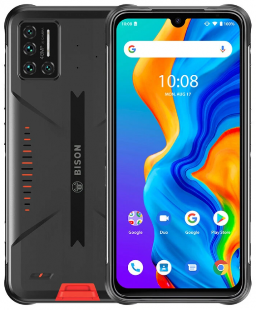 

Смартфон Umidigi Bison 6/128GB Black-Orange