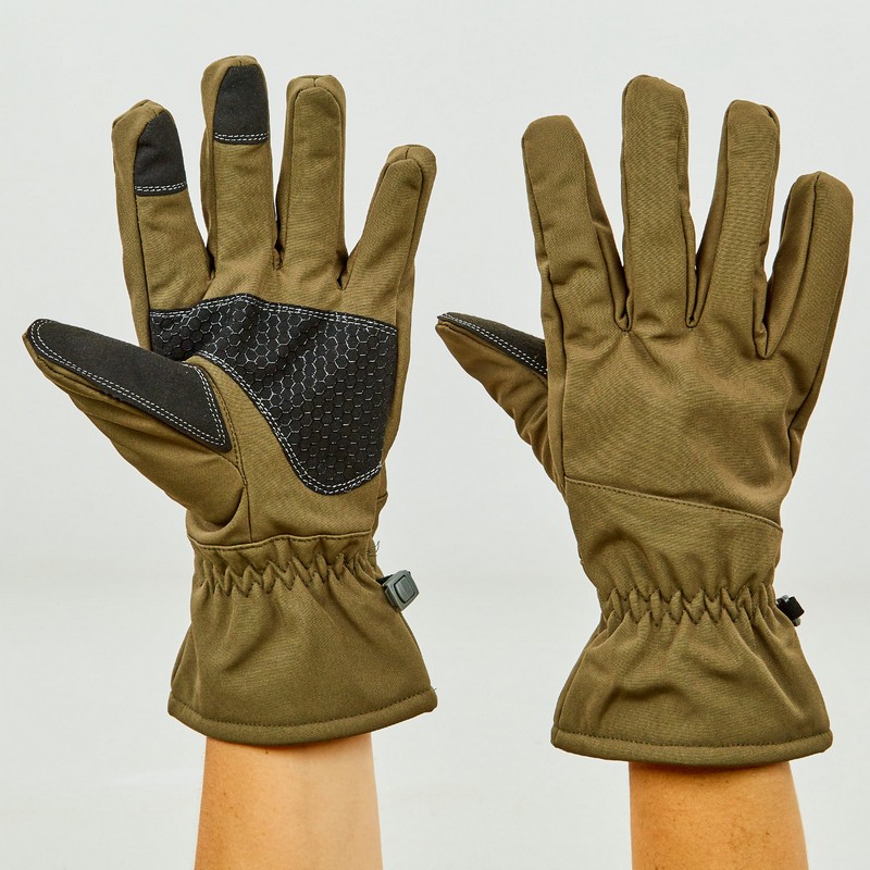 

Перчатки для охоты, рыбалки и туризма теплые флисовые Tactical, код: TY-0355