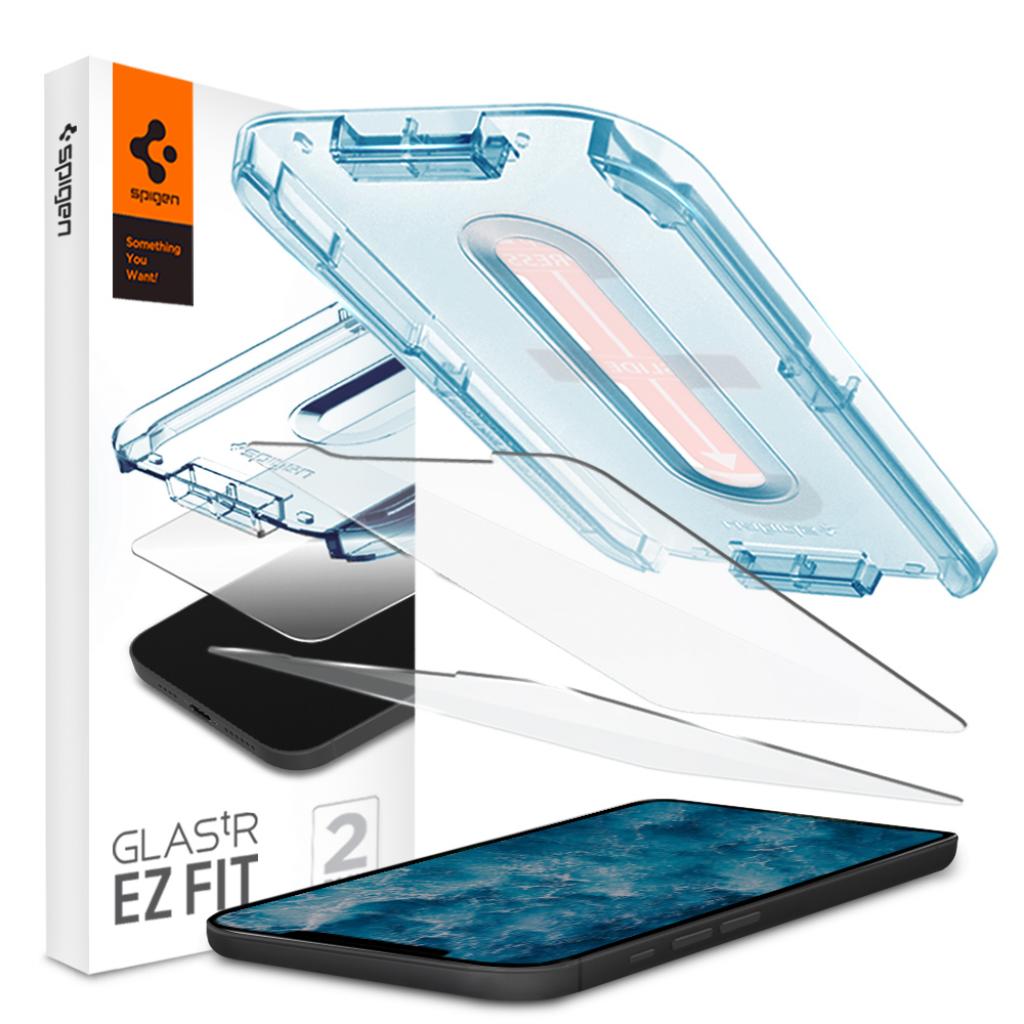 

Стекло защитное Spigen iPhone 12 / 12 Pro tR EZ Fit