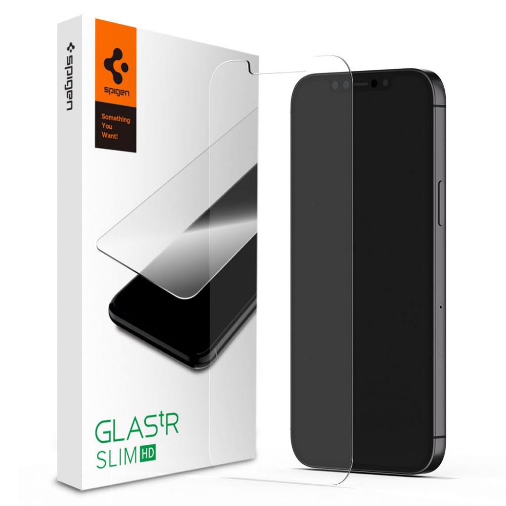 

Стекло защитное Spigen iPhone 12 mini tR HD
