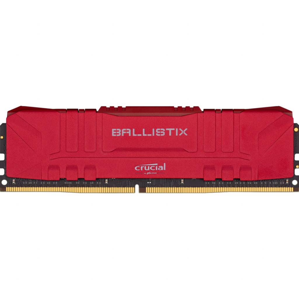 

Модуль памяти для компьютера DDR4 8GB 2666 MHz Ballistix Red MICRON (BL8G26C16U4R)