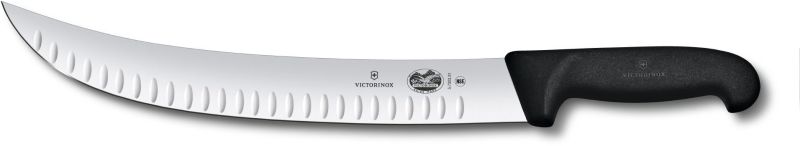 

Кухонный нож Victorinox Fibrox Butcher 31см рифл. с чёрной ручкой (57323.31)