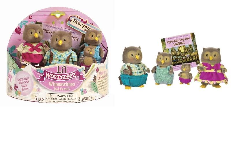 

Набор фигурок LIL WOODZEEZ Семья Сов 6007M