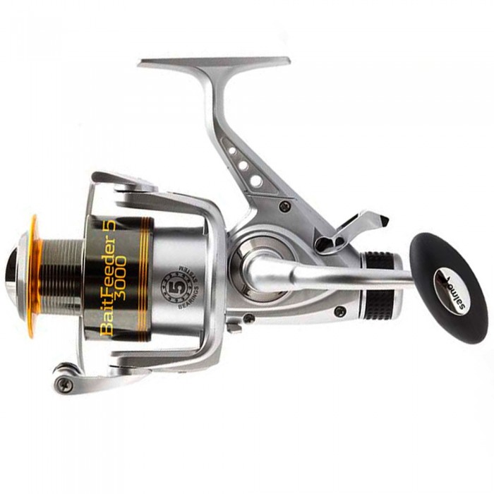 

Рыболовная катушка Salmo Diamond BAITFEEDER 5 (530g/ 5,2:1/ 4+1) 6000BR (2460BR)