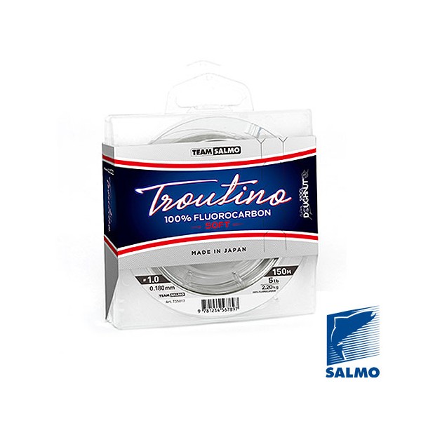 

Леска рыболовная Team Salmo Fluorocarbon Troutino Soft 150м / 0,25мм / 4,6кг (TS5017-025)