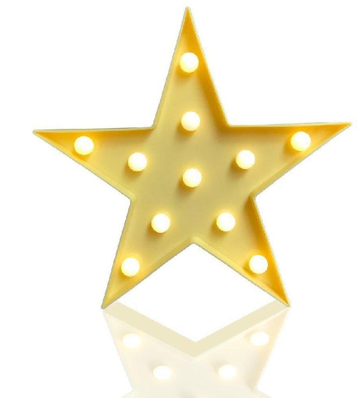 

Декоративный LED светильник ночник Звездочка UFT Funny Lamp Star yellow