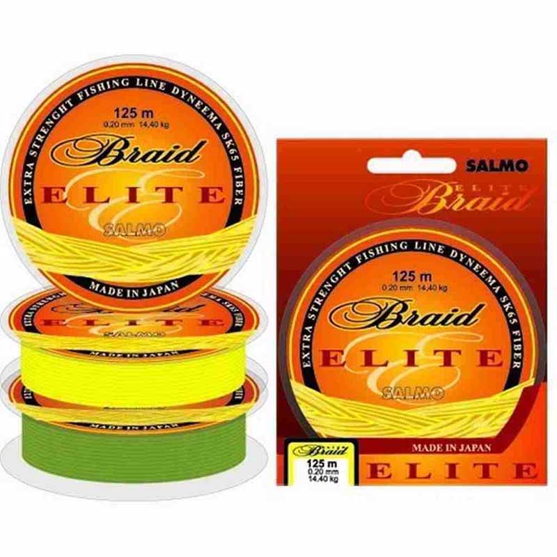

Леска рыболовная Salmo Elite Braid Жёлтый 4807-033 91 м