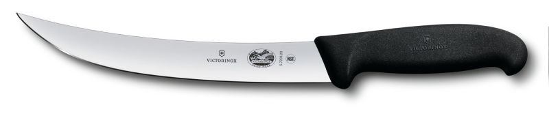

Кухонный нож Victorinox Fibrox Breaking 20см узкое с чёрной ручкой (57203.20)