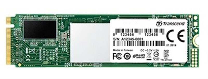 

SSD накопитель SSD M.2 NVMe 256GB Transcend MTE200S SMI 3D TLC 3500/1100Mb/s