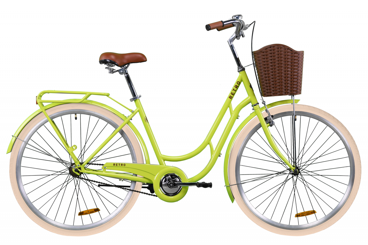 

Велосипед 28" Dorozhnik RETRO 2020 (салатный )