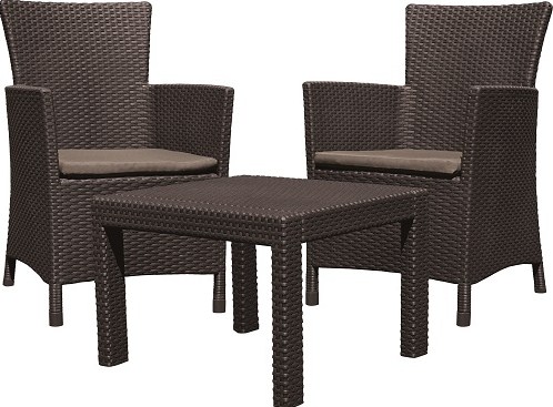 

Набор мебели, Rosario balcony set, коричне Allibert