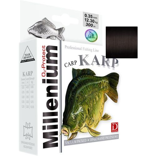 

Леска рыболовная Dragon Millenium Karp 400м / 0,22мм / 5,8кг (PDF-33-03-322)