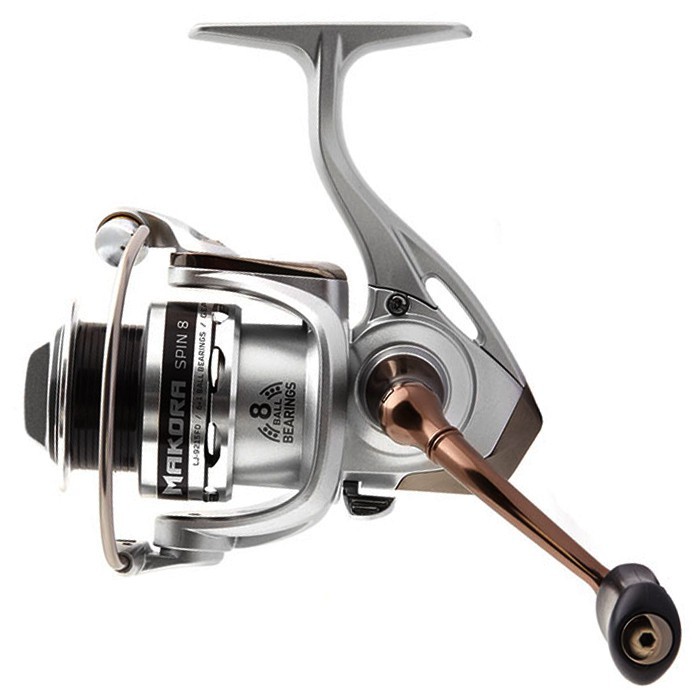 

Рыболовная катушка Lucky John MAKORA SPIN 8 (302g/5,1:1/7+1) 3000FD (LJ-9230FD)
