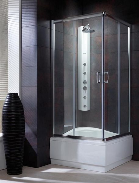 

Душова кабіна RADAWAY Premium Plus C квадратна, 900x900 мм h1700 профіль хром, скло прозоре 30451-01-01N