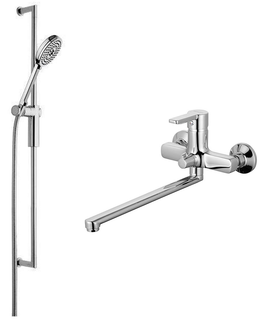 

Смеситель для ванны AQUA RODOS Aqua 90779+GL-0260