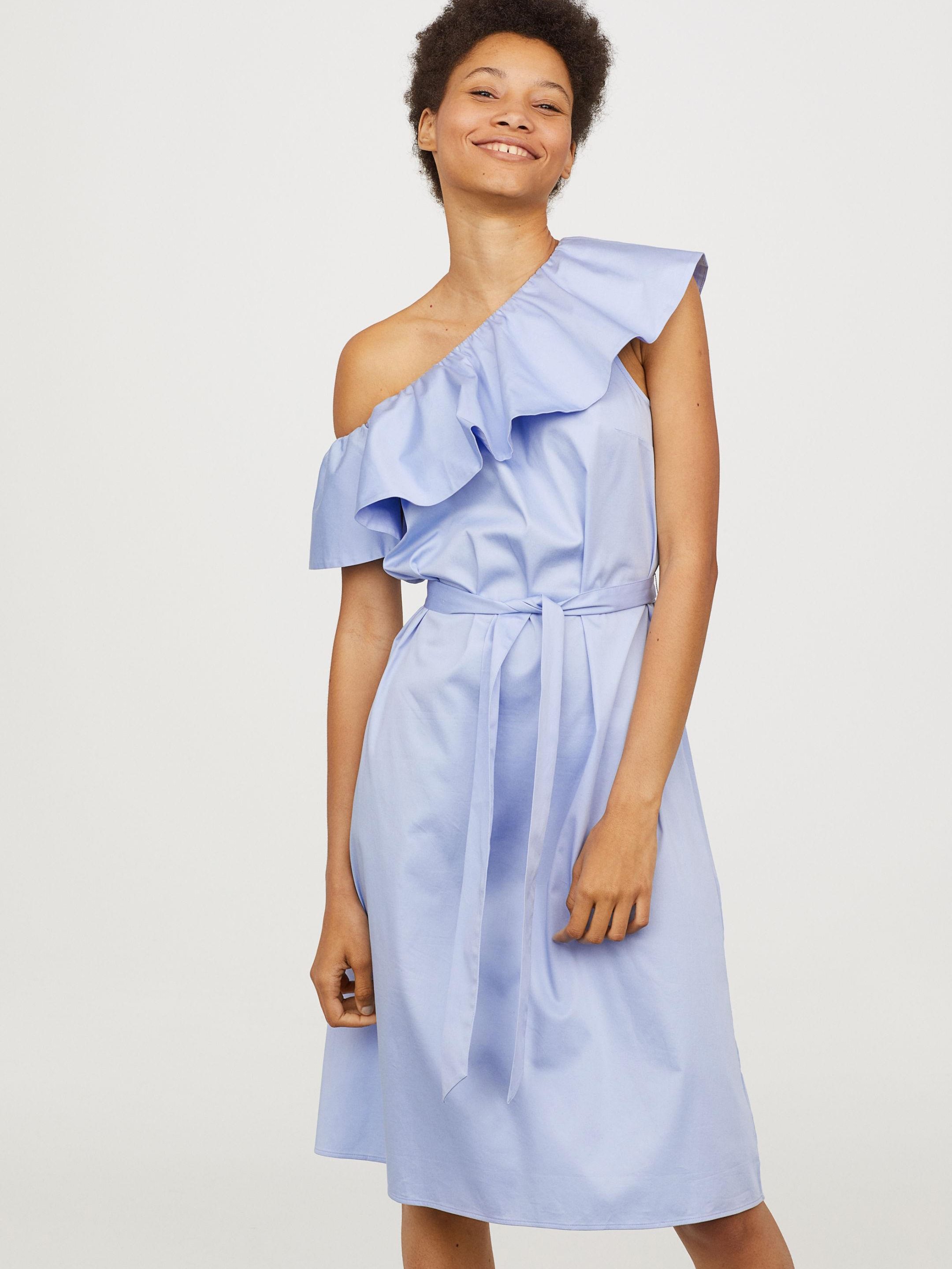 

Сарафан H&M 0568840-7  Голубой, Сарафан H&M 0568840-7 36 Голубой