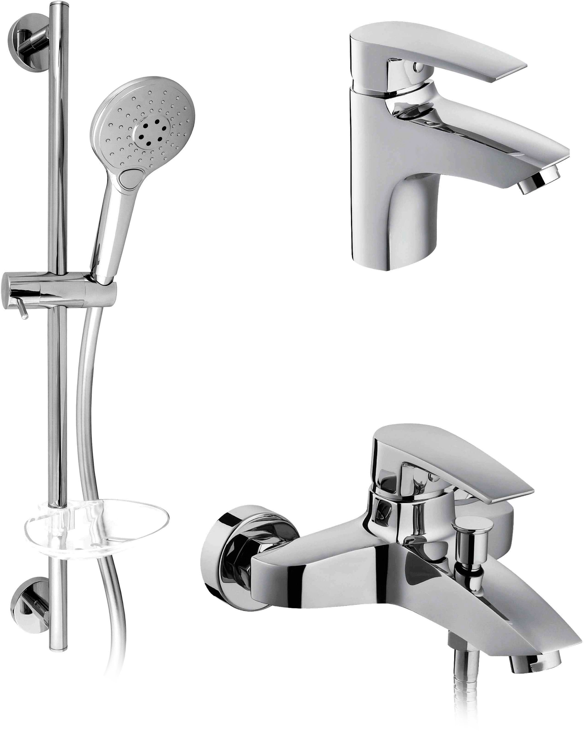 

Набор смесителей AQUA RODOS Lal (9FA123B99N10+9FA123W99N10+IM-F03)