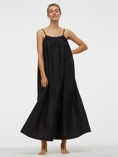 

Платье джинсовое H&M 0841316-1 M/L Черное