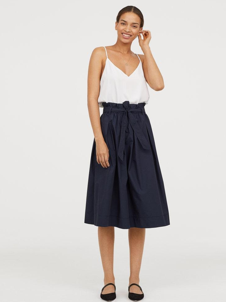 

Юбка H&M 0568931-8 44 Синяя