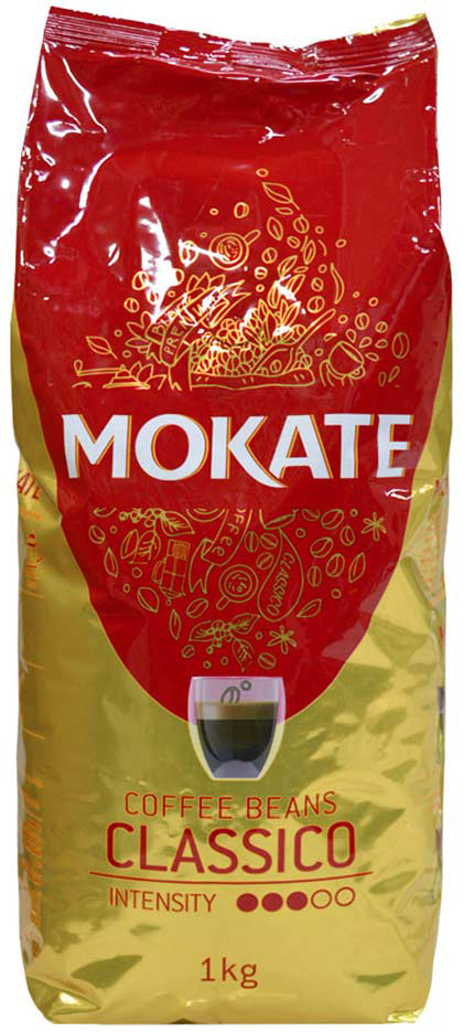Акція на Кофе в зернах Mokate Classico 1 кг (5900649075696) від Rozetka UA