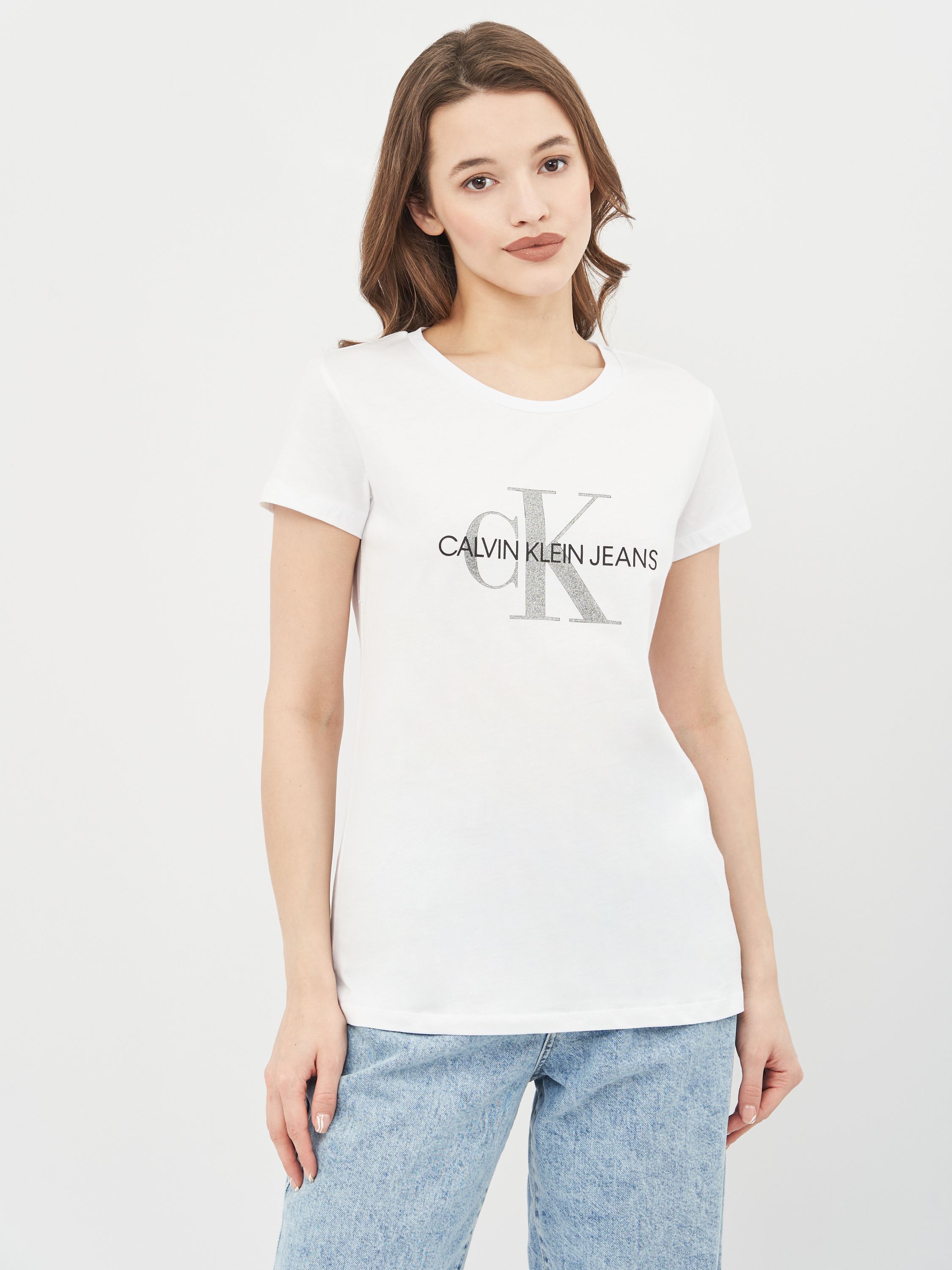 

Футболка Calvin Klein Jeans 10488.2  (46) Белая, Футболка Calvin Klein Jeans 10488.2 L (46) Белая