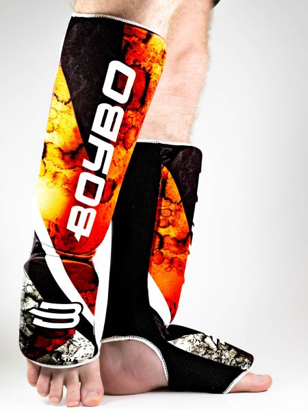 

Защита голени и стопы BoyBo Flame (нейлон) M, красн. 2шт, ZD-63-3