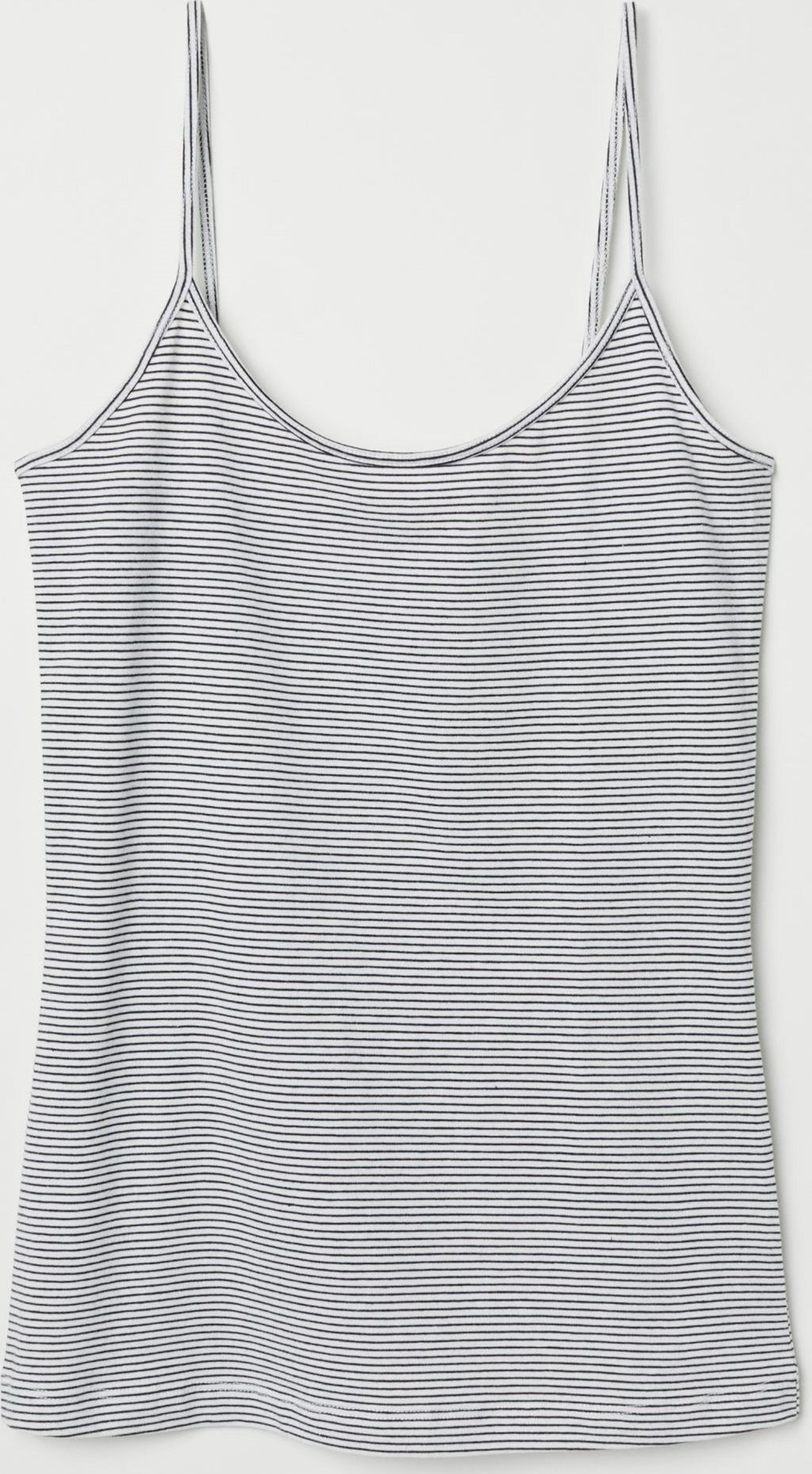 

Майка H&M 1087758RP21 S Белая с черным
