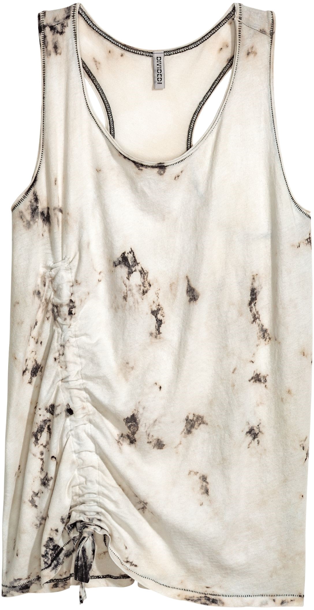 

Майка H&M 5043186RP21 M Светло-бежевая