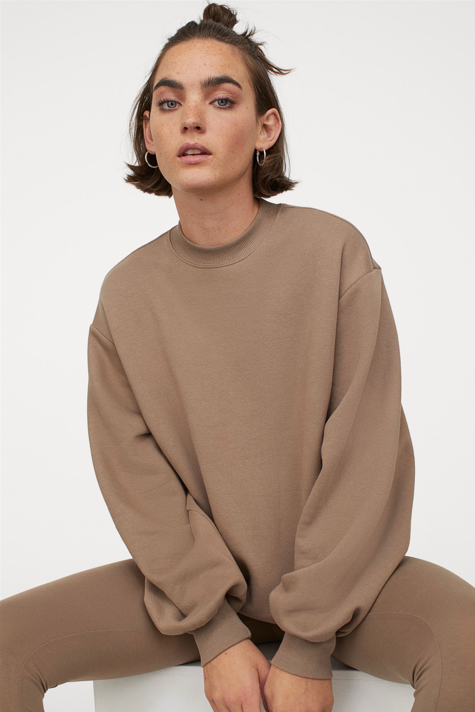 

Свитшот H&M 9098692dm M Темно-бежевый