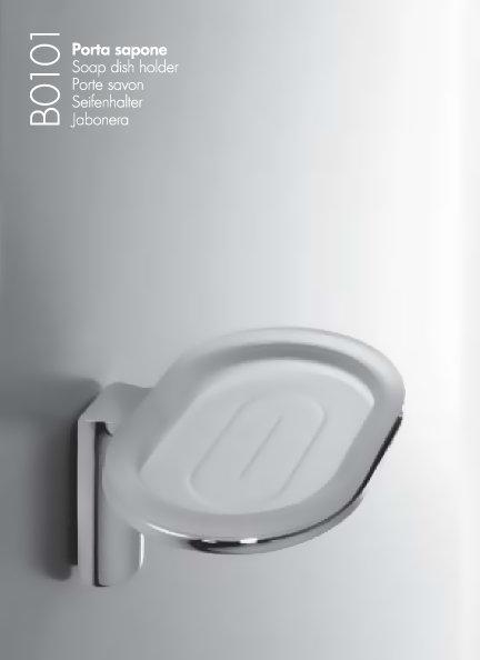 

Мыльница Colombo Design Luna B0101 3508 хром полированный