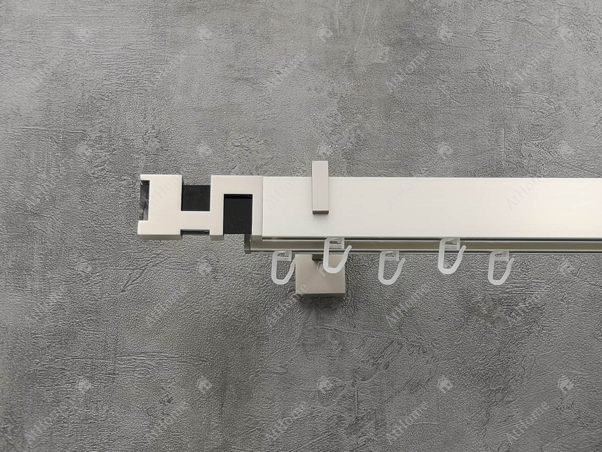 

Карниз Marcin Dekor Square line Интерно/черный 300 см двойной Сталь матовая (кронштейн 9-13 см)