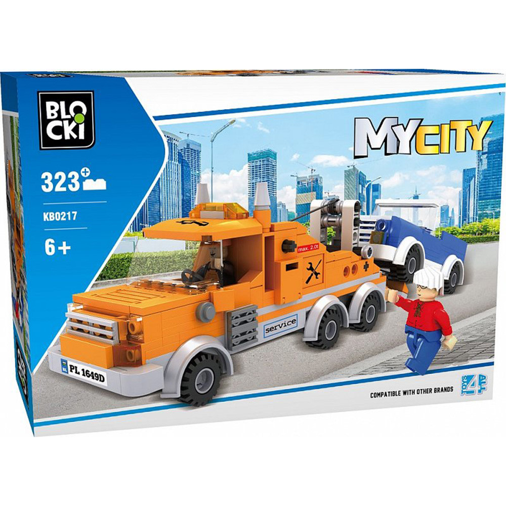 

Конструктор детский Blocki MyCity Аварійна служба, 323 деталі