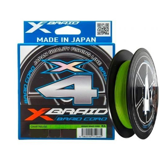 

Шнур YGK X-Braid Braid Cord X4 150m #0.3/0.09mm 6lb/2.7kg