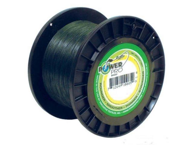 

Шнур Power Pro 1370m Moss Green 0.15 20lb/9kg